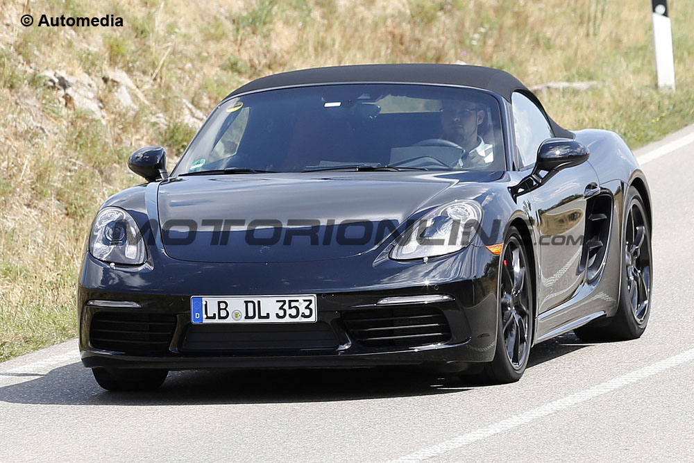 Porsche Boxster MY 2016 - Foto spia 07-08-2015