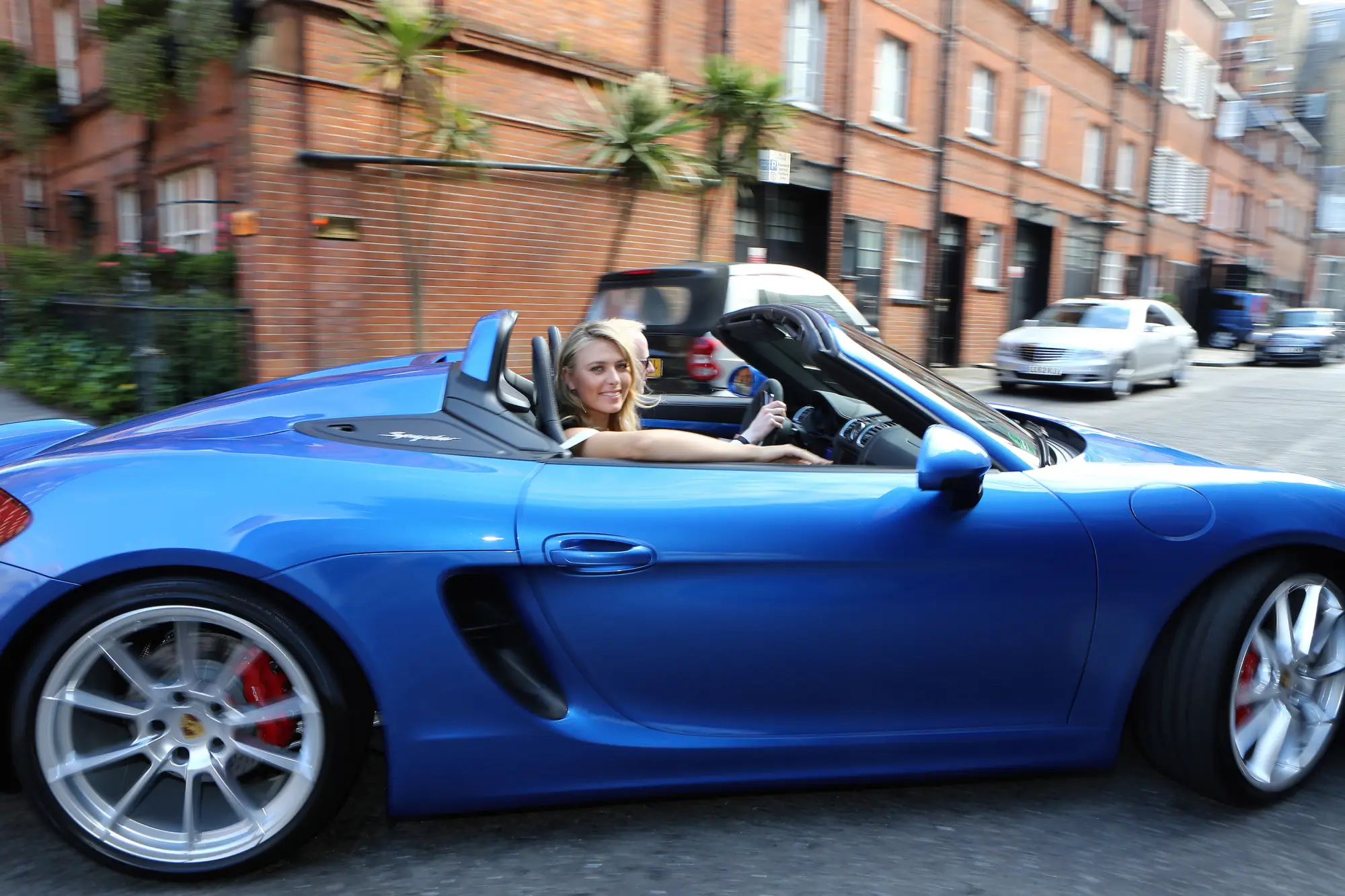 Porsche Boxster Spyder e Maria Sharapova  - 2