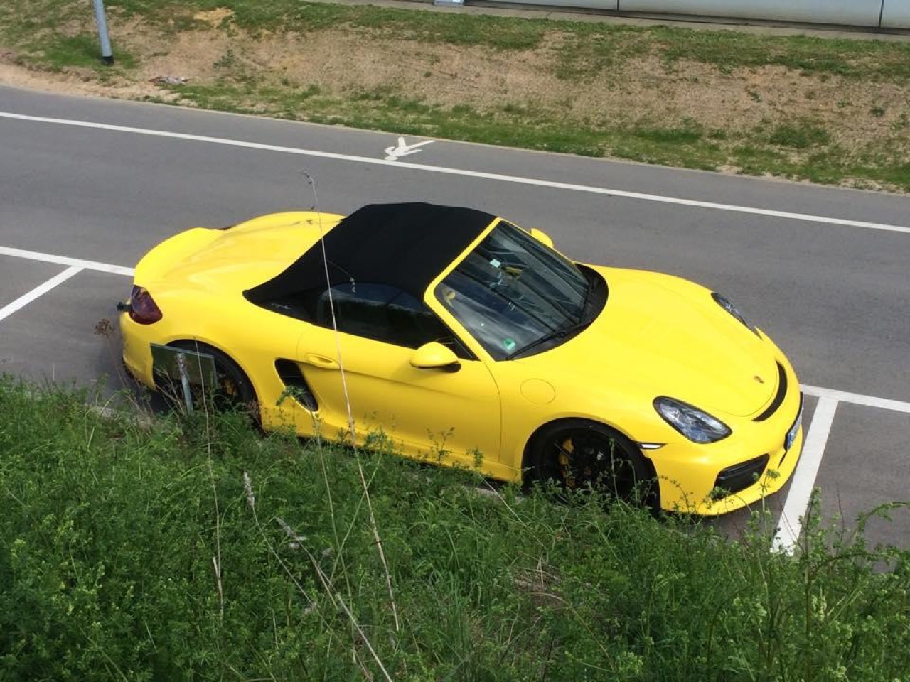 Porsche Boxster Spyder - Foto spia 12-05-2015