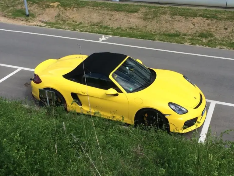 Porsche Boxster Spyder - Foto spia 12-05-2015 - 1