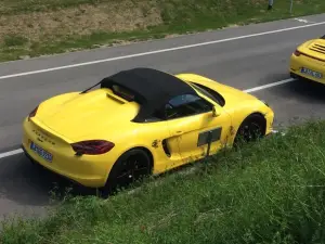 Porsche Boxster Spyder - Foto spia 12-05-2015 - 2