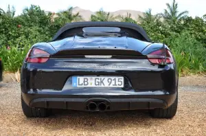 Porsche Boxster Spyder - foto spia del 20.02.2015