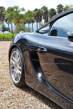 Porsche Boxster Spyder - foto spia del 20.02.2015