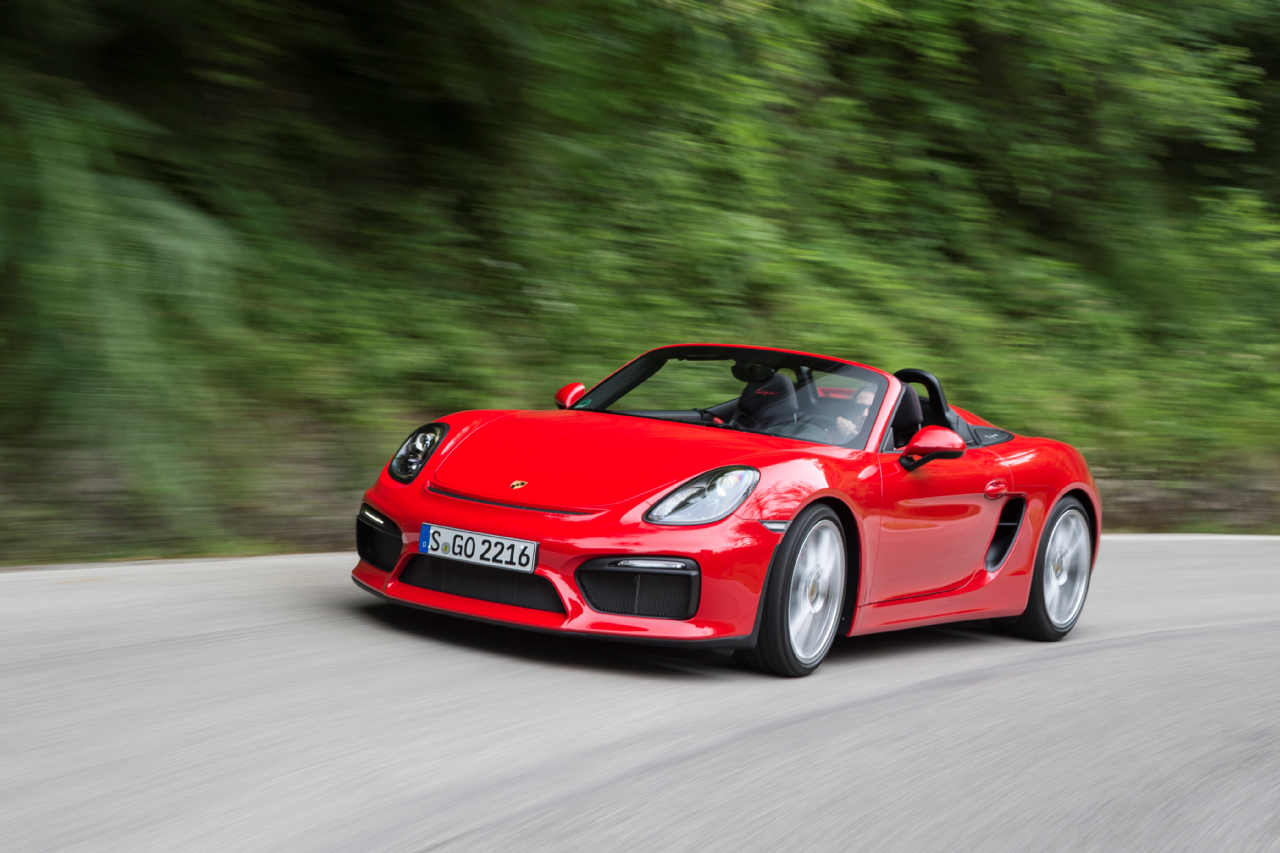 Porsche Boxster Spyder primo contatto 2015