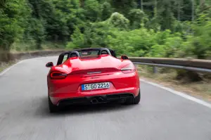 Porsche Boxster Spyder primo contatto 2015