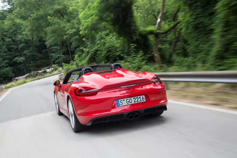 Porsche Boxster Spyder primo contatto 2015 - 5