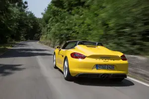 Porsche Boxster Spyder primo contatto 2015