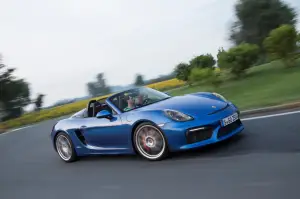 Porsche Boxster Spyder primo contatto 2015