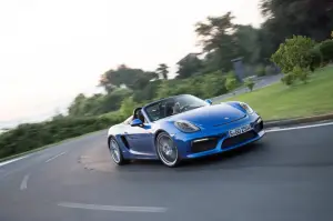Porsche Boxster Spyder primo contatto 2015
