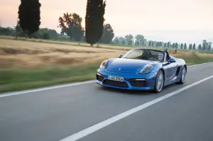 Porsche Boxster Spyder primo contatto 2015