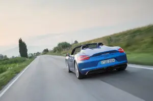 Porsche Boxster Spyder primo contatto 2015