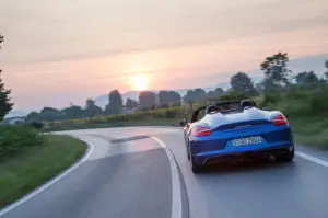 Porsche Boxster Spyder primo contatto 2015