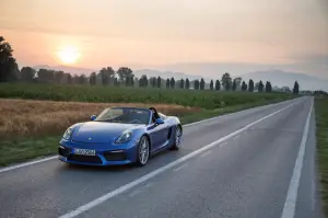 Porsche Boxster Spyder primo contatto 2015