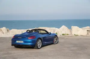 Porsche Boxster Spyder primo contatto 2015