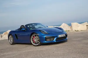 Porsche Boxster Spyder primo contatto 2015