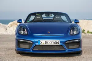 Porsche Boxster Spyder primo contatto 2015