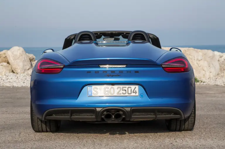 Porsche Boxster Spyder primo contatto 2015 - 32