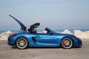Porsche Boxster Spyder primo contatto 2015