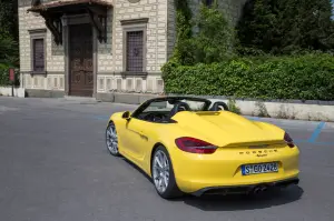 Porsche Boxster Spyder primo contatto 2015