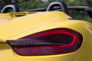 Porsche Boxster Spyder primo contatto 2015