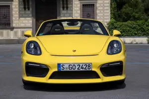 Porsche Boxster Spyder primo contatto 2015