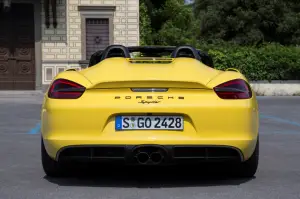 Porsche Boxster Spyder primo contatto 2015