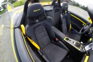 Porsche Boxster Spyder primo contatto 2015