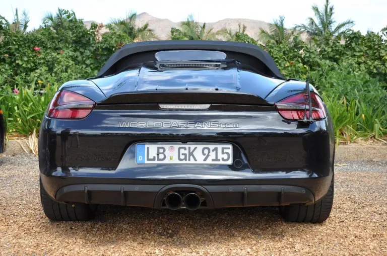 Porsche Boxster Spyder Spy Photo - 1