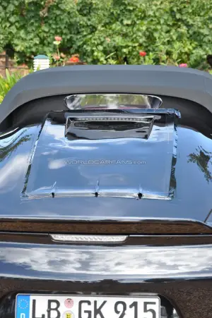 Porsche Boxster Spyder Spy Photo