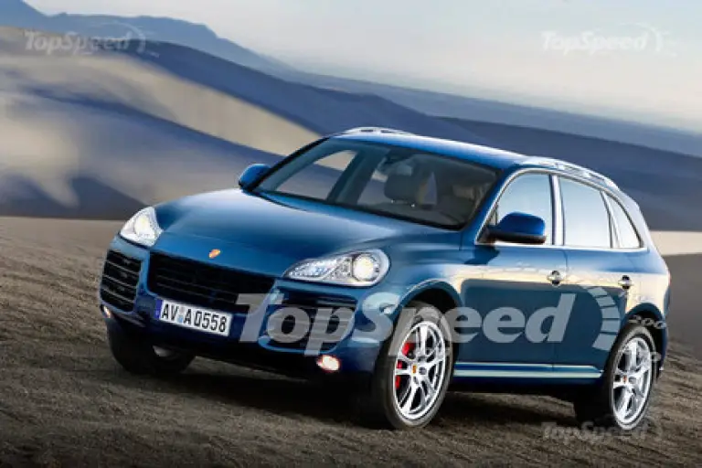 Porsche Cajun 2013, rendering by TopSpeed - 4