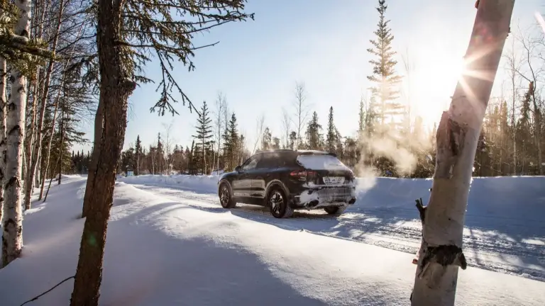 Porsche Cayenne 2018 - test al caldo e al freddo - 3