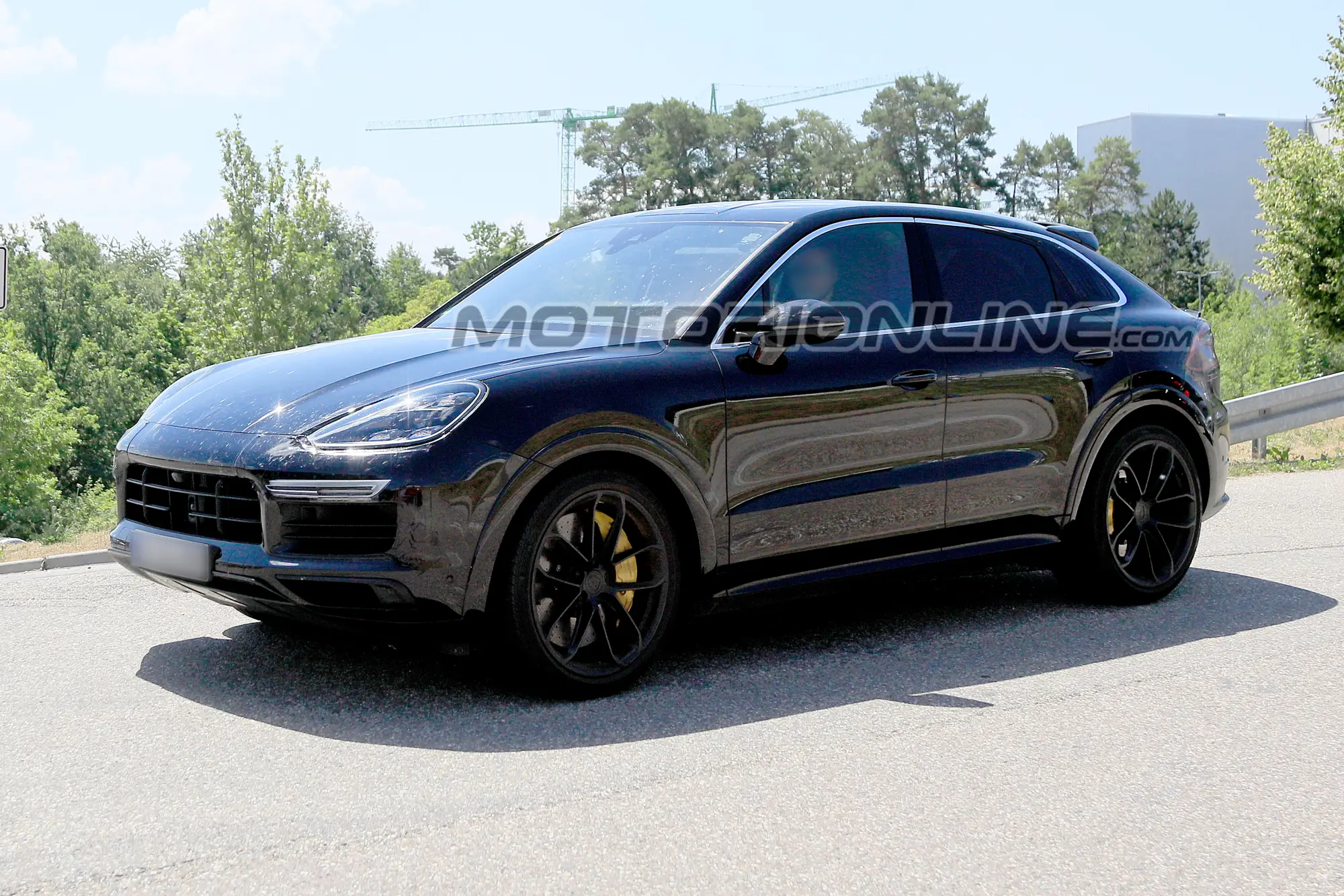 Porsche Cayenne Coupe foto spia 12 luglio 2018 - 2