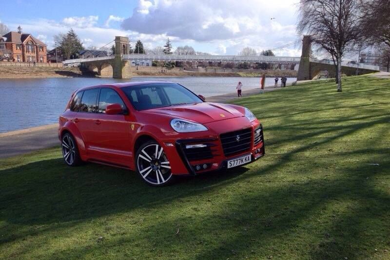 Porsche Cayenne Ferrari