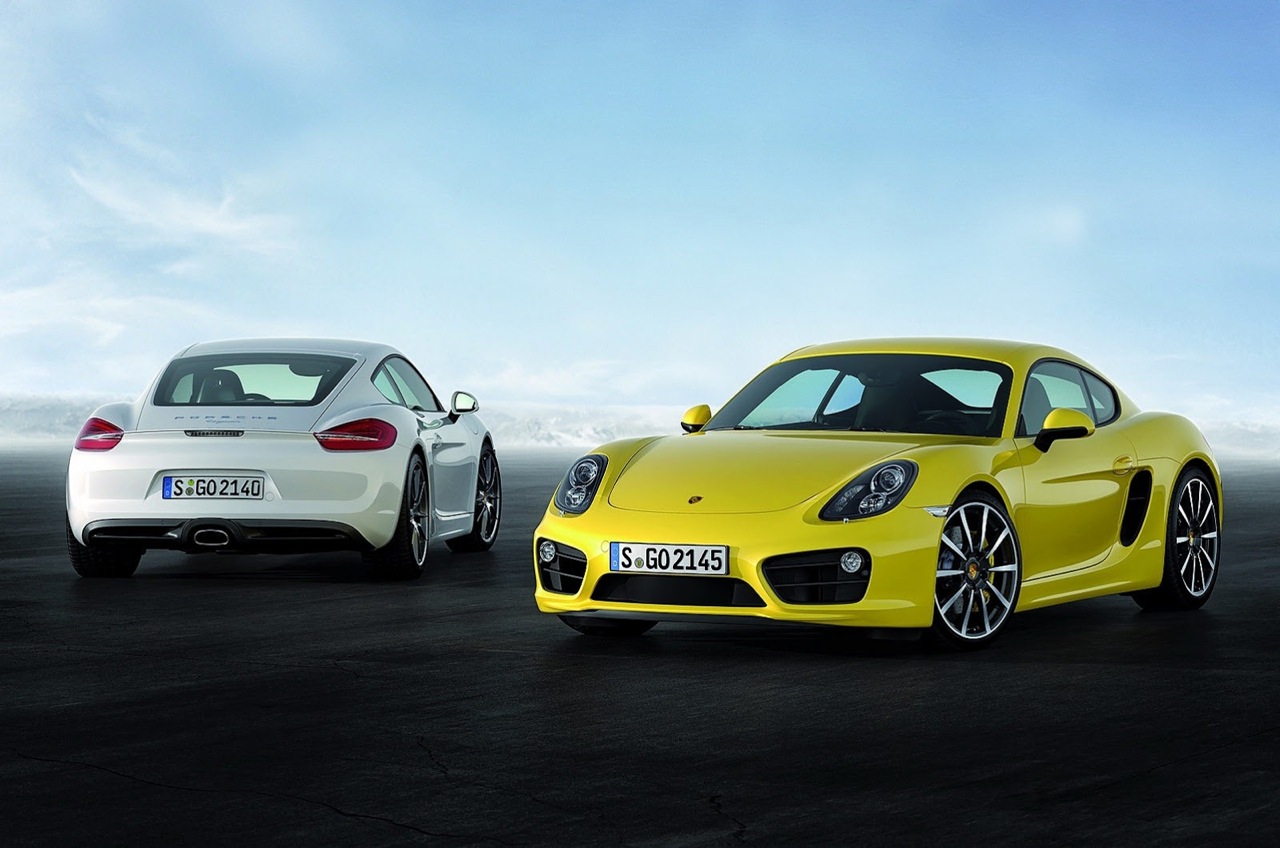 Porsche Cayman 2013 - Foto ufficiali