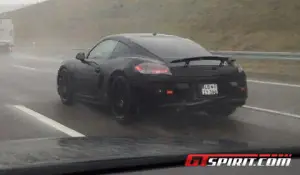 Porsche Cayman 2013 - Prima foto spia - 2