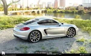 Porsche Cayman 2013 rendering - 5