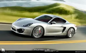Porsche Cayman 2013 rendering - 6