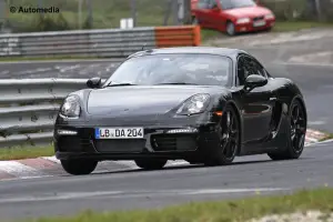 Porsche Cayman 2016 - Foto spia 30-09-2014