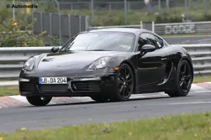 Porsche Cayman 2016 - Foto spia 30-09-2014