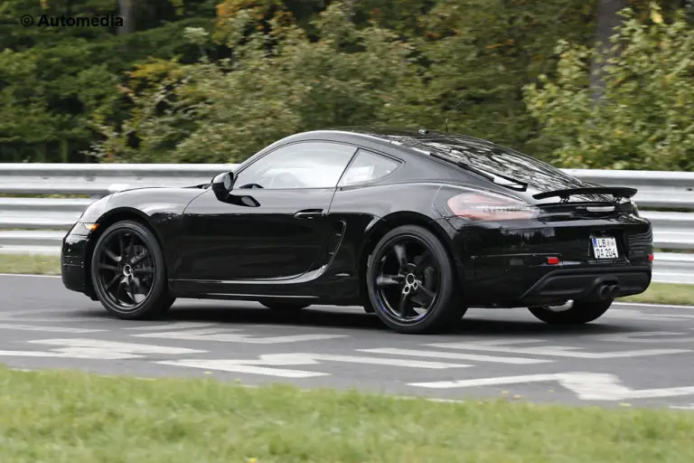 Porsche Cayman 2016 - Foto spia 30-09-2014 - 4