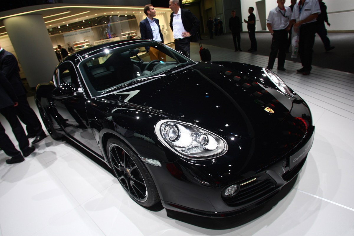 Porsche Cayman Black Edition - Salone di Francoforte 2011