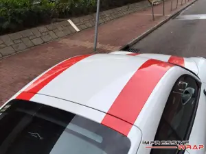 Porsche Cayman GT4 con look da 911 R by Impressive Wrap