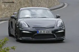 Porsche Cayman GT4 - Foto spia 13-05-2014