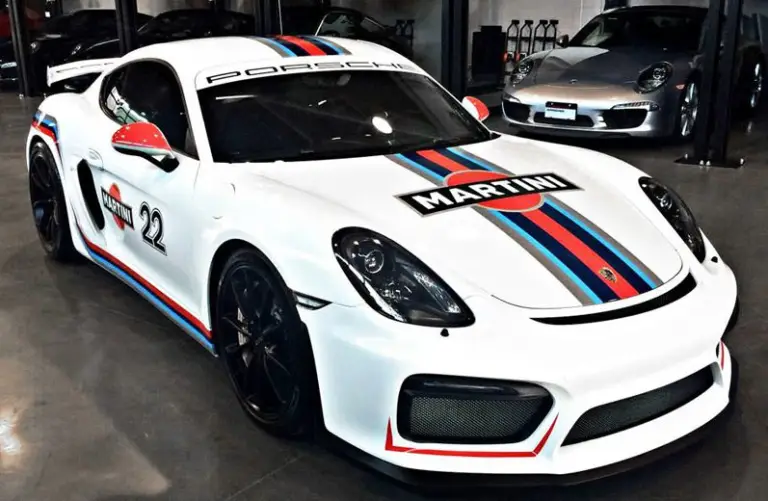 Porsche Cayman GT4 Martini Racing - 1