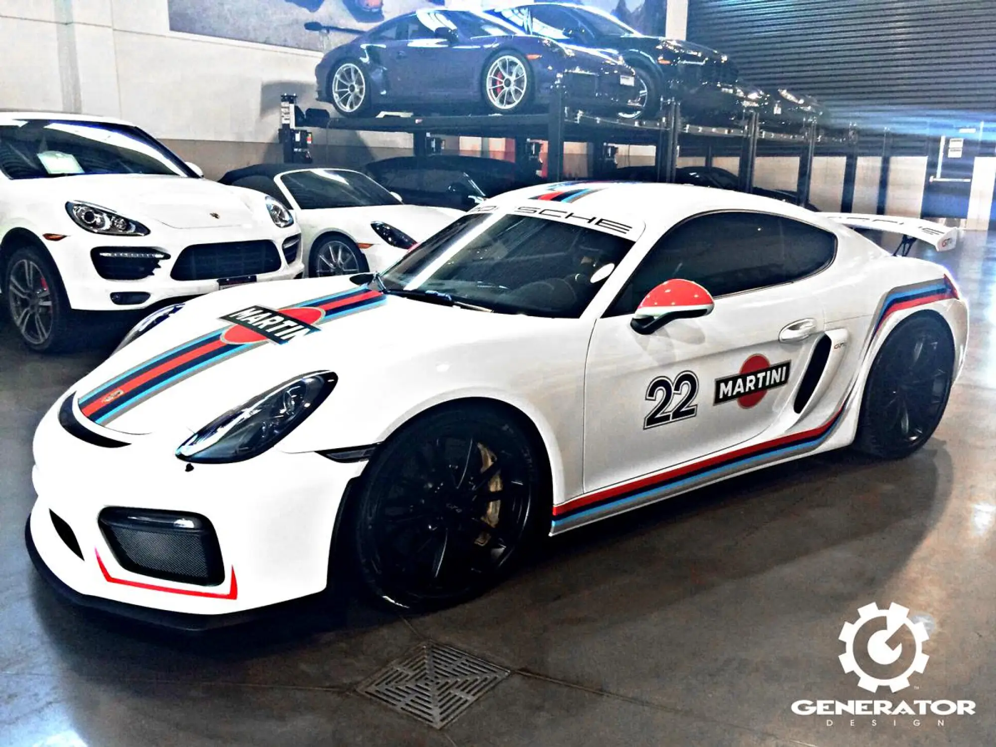 Porsche Cayman GT4 Martini Racing - 2