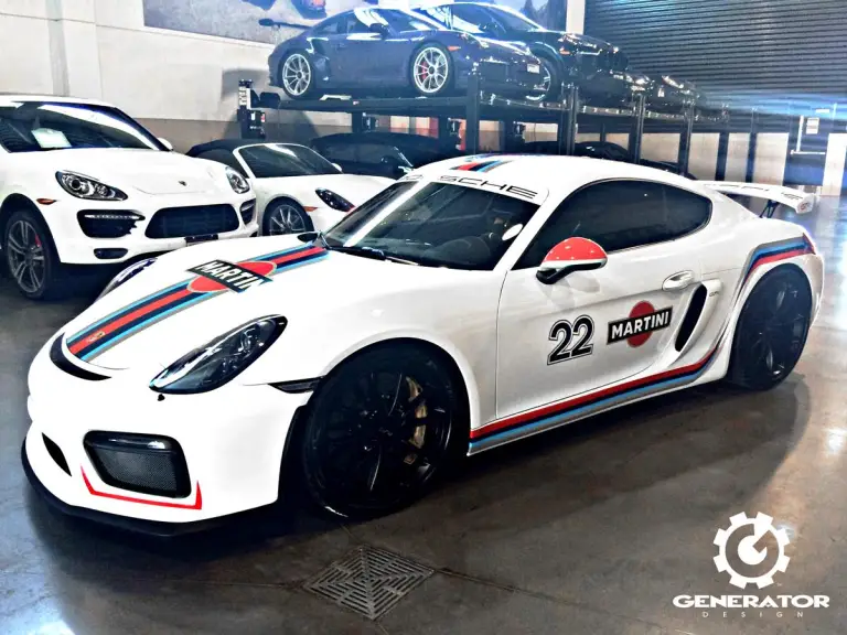 Porsche Cayman GT4 Martini Racing - 2
