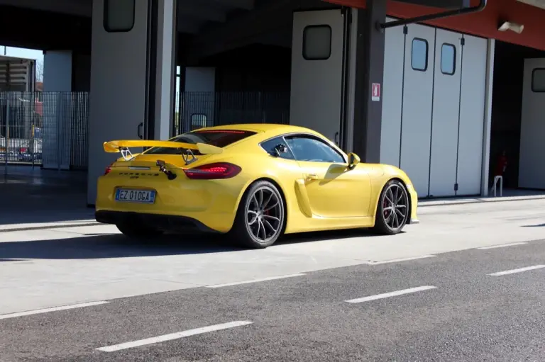 Porsche Cayman GT4 - Prova al Circuito Tazio Nuvolari - 7