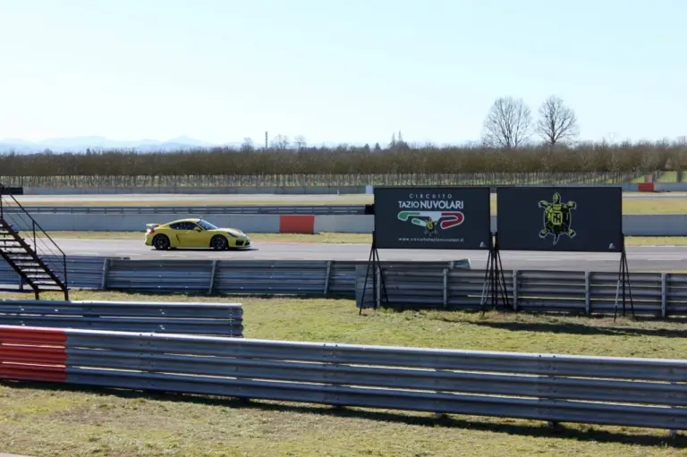 Porsche Cayman GT4 - Prova al Circuito Tazio Nuvolari - 24