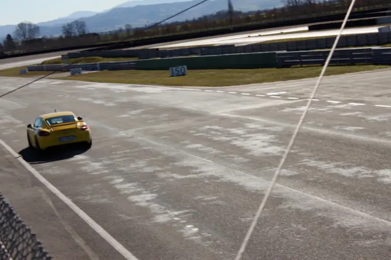 Porsche Cayman GT4 - Prova al Circuito Tazio Nuvolari - 28
