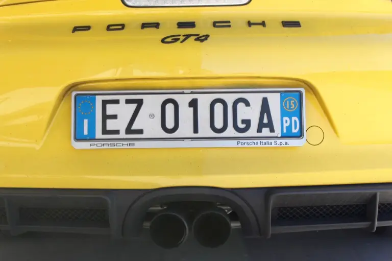 Porsche Cayman GT4 - Prova al Circuito Tazio Nuvolari - 42